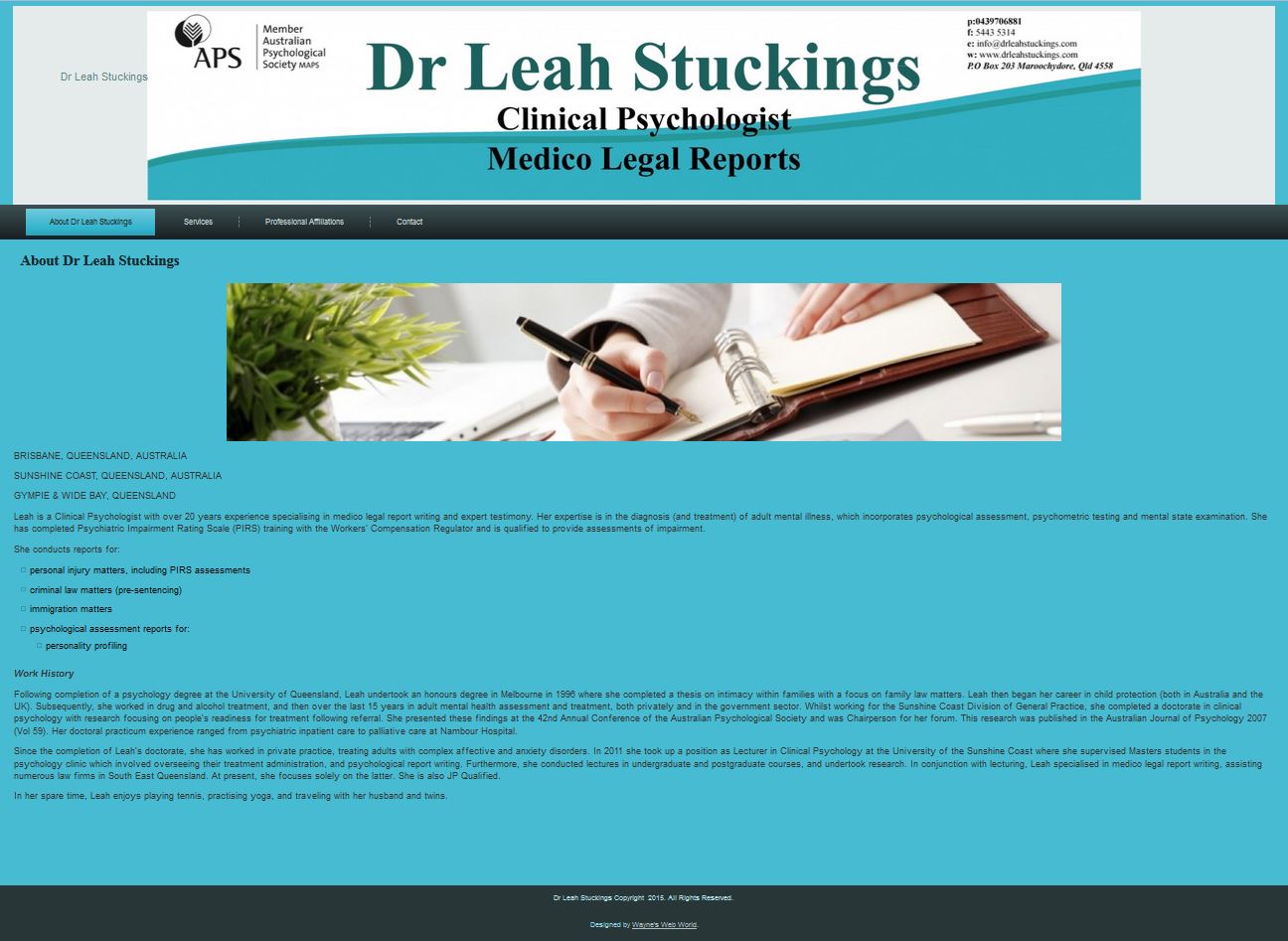Dr Leah Stickings