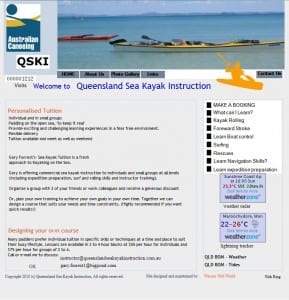 Wayne's Web World Queensland Sea Kayak Instruction Website