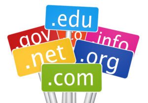 Domain Name Extensions: .com .com.au .au .net